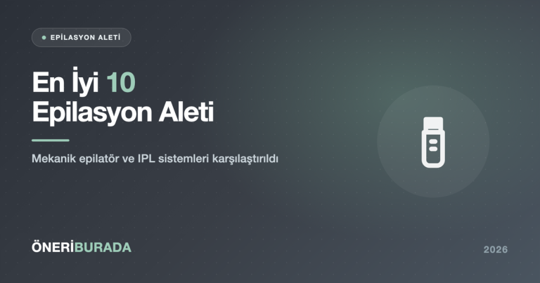En İyi 10 Epilasyon Aleti