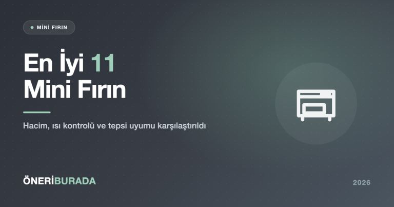 En İyi 11 Mini Fırın