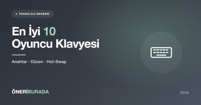 En İyi 10 Oyuncu Klavyesi