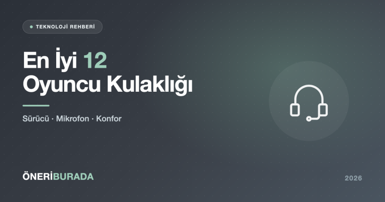 En İyi 12 Oyuncu Kulaklığı