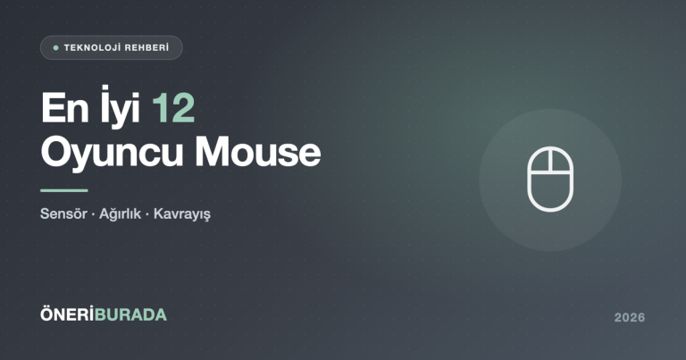 En İyi 12 Oyuncu Mouse