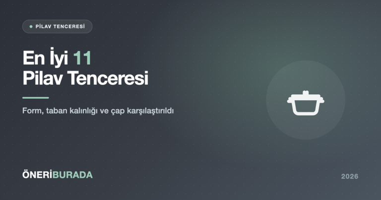 En İyi 11 Pilav Tenceresi