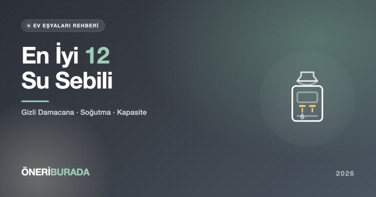 En İyi 12 Su Sebili