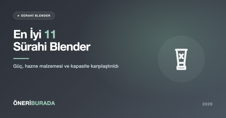 En İyi 11 Sürahi Blender