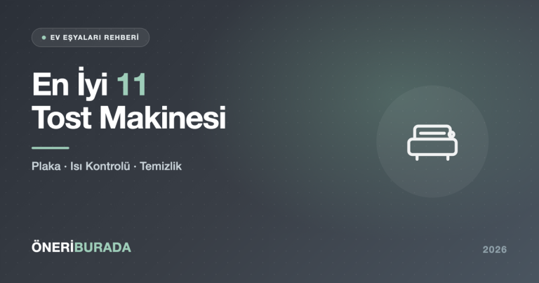 En İyi 11 Tost Makinesi