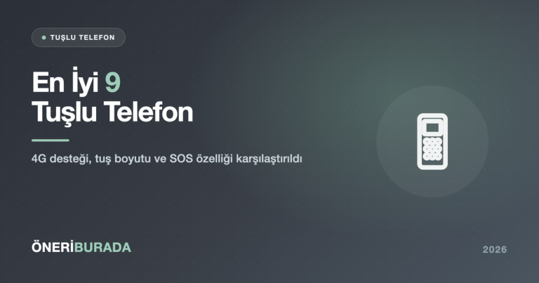 En İyi 9 Tuşlu Telefon