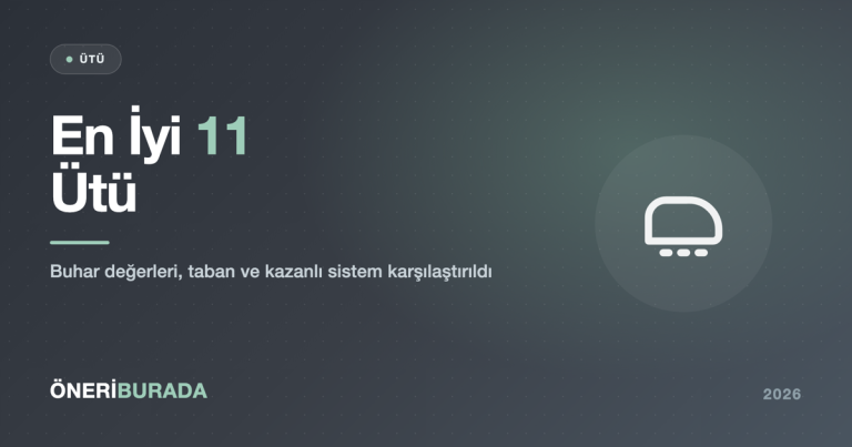 En İyi 11 Ütü
