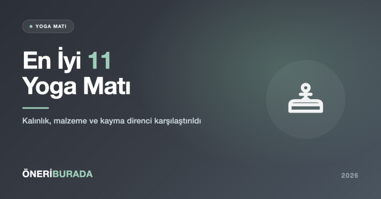 En İyi 11 Yoga Matı