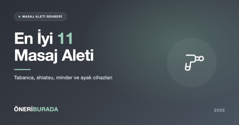 En İyi 11 Masaj Aleti