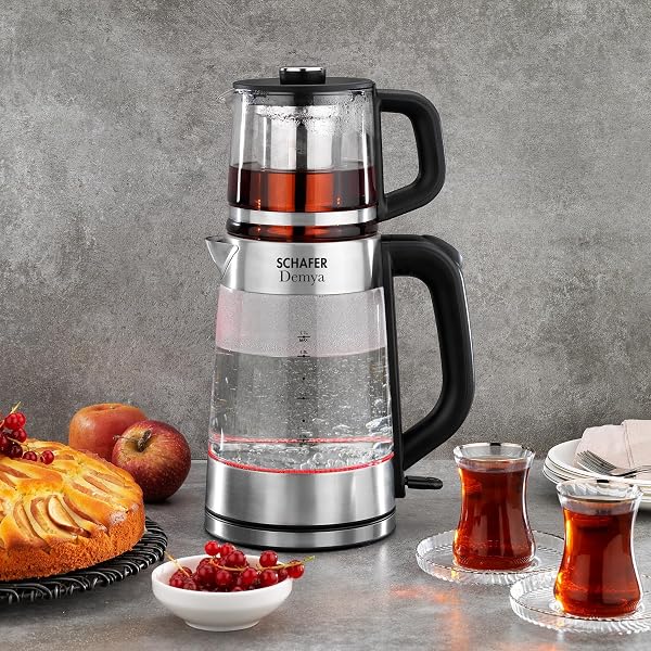Schafer Demya Elektrikli Cam Çay Makinesi