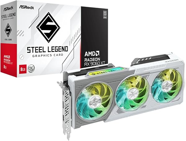 ASRock RX 9060 XT Steel Legend 8GB