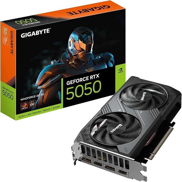 Gigabyte RTX 5050 WINDFORCE 2X OC 8GB
