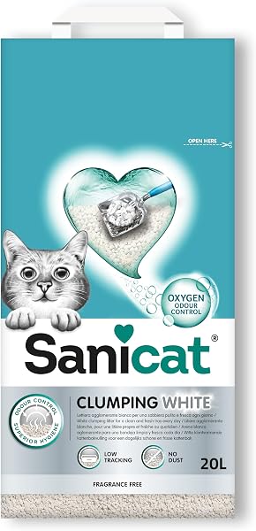 Sanicat Clumping White 20 L