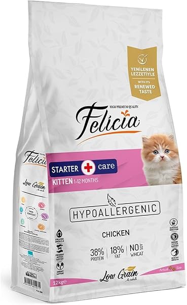 Felicia Tavuklu Yavru Kedi Maması 12 kg