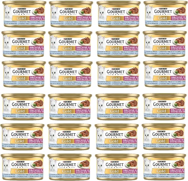 Gourmet Gold Çifte Lezzet Yaş Mama 24 × 85 g