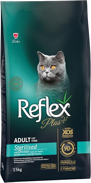 Reflex Plus Yetişkin Tavuk Etli 15 kg