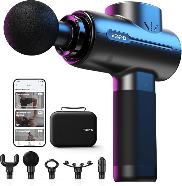RENPHO Aktif Masaj Tabancası (Bluetooth'lu)