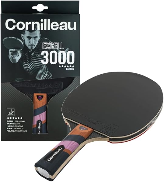 Cornilleau Excell 3000 Carbon ITTF Onaylı Masa Tenisi Raketi