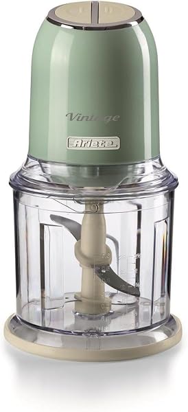 Ariete Vintage Doğrayıcı, 2 Hız Kademeli 4 Bıçaklı