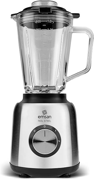 Karaca İnox 1,5 L Cam Hazneli Smoothie Blender