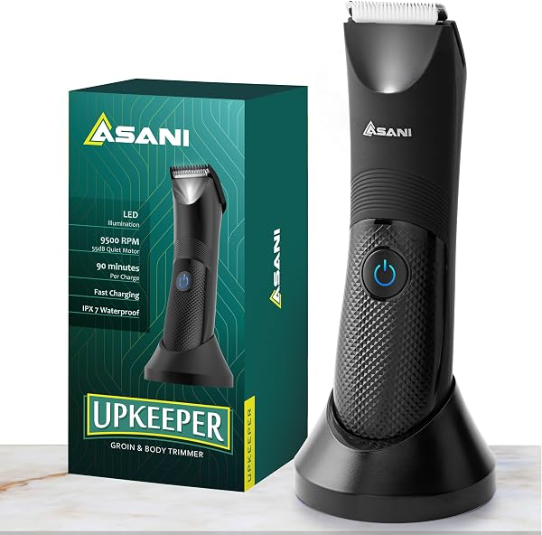 Asani Upkeeper Erkek Vücut Düzeltici, Seramik Bıçak ve LED Işık