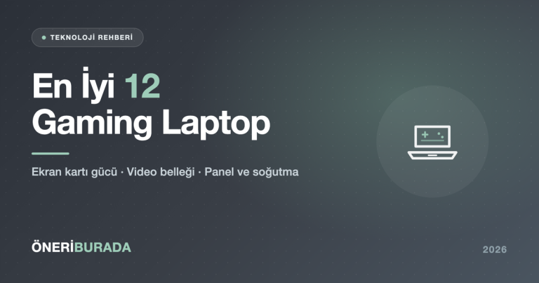 En İyi 12 Gaming Laptop