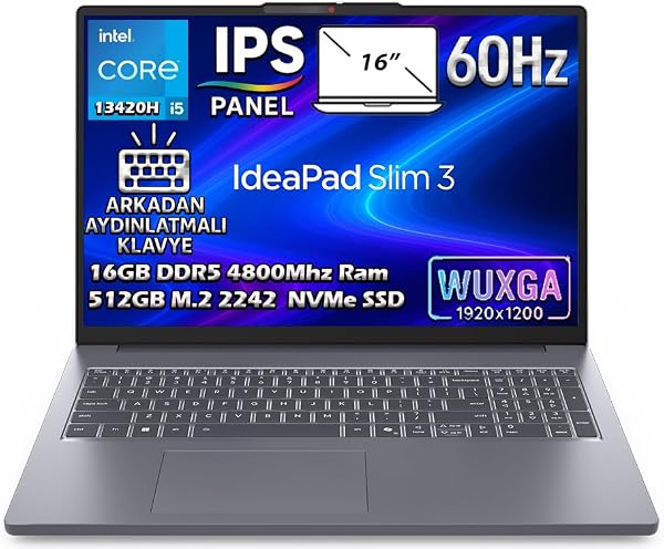 Lenovo IdeaPad Slim 3 16IRH10